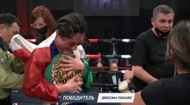 La boxeadora la “Magnífica” logra hazaña y gana campeonato mundial gallo del CMB en Rusia La boxeadora la “Magnífica” logra hazaña y gana campeonato mundial gallo del CMB en Rusia