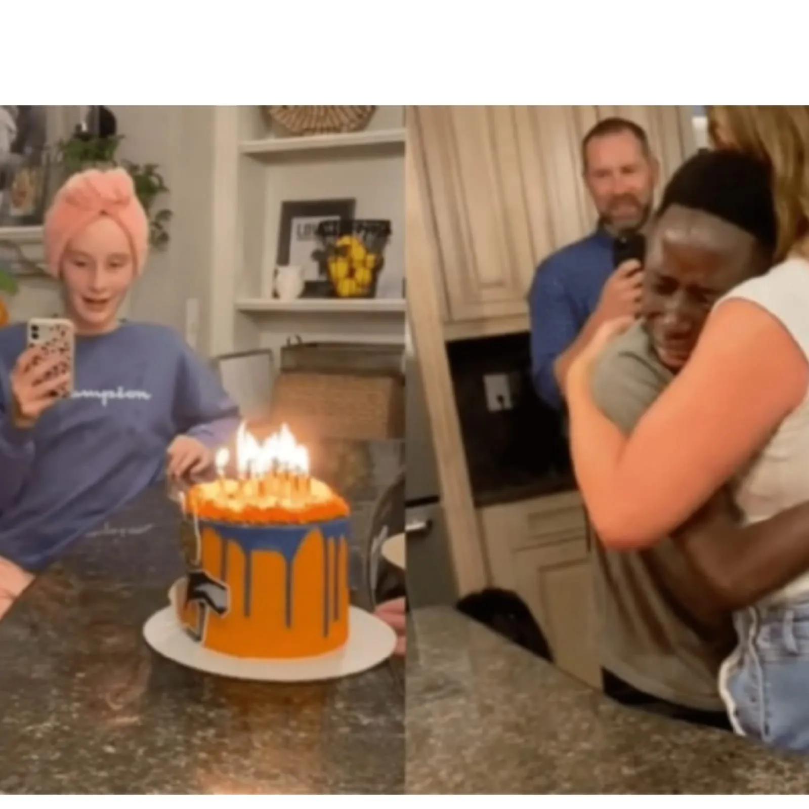VIDEO: Abraham Walker rompe en llanto tras recibir su primer pastel de cumpleaños a los 10 de años VIDEO: Abraham Walker rompe en llanto tras recibir su primer pastel de cumpleaños a los 10 de años