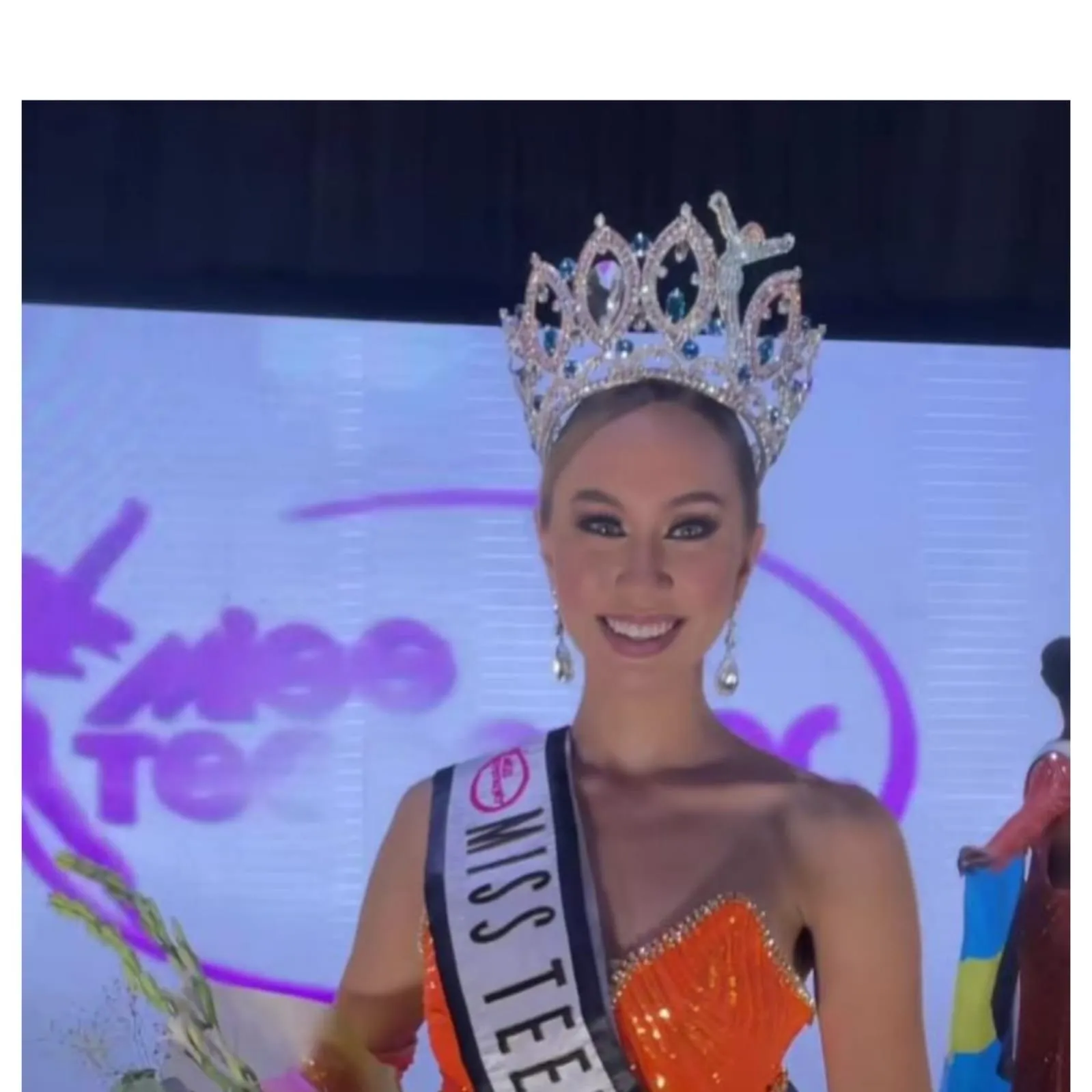 La mochitense Diva Hall a sus 19 años ya ha conseguido dos coronas en los certámenes de belleza La mochitense Diva Hall a sus 19 años ya ha conseguido dos coronas en los certámenes de belleza