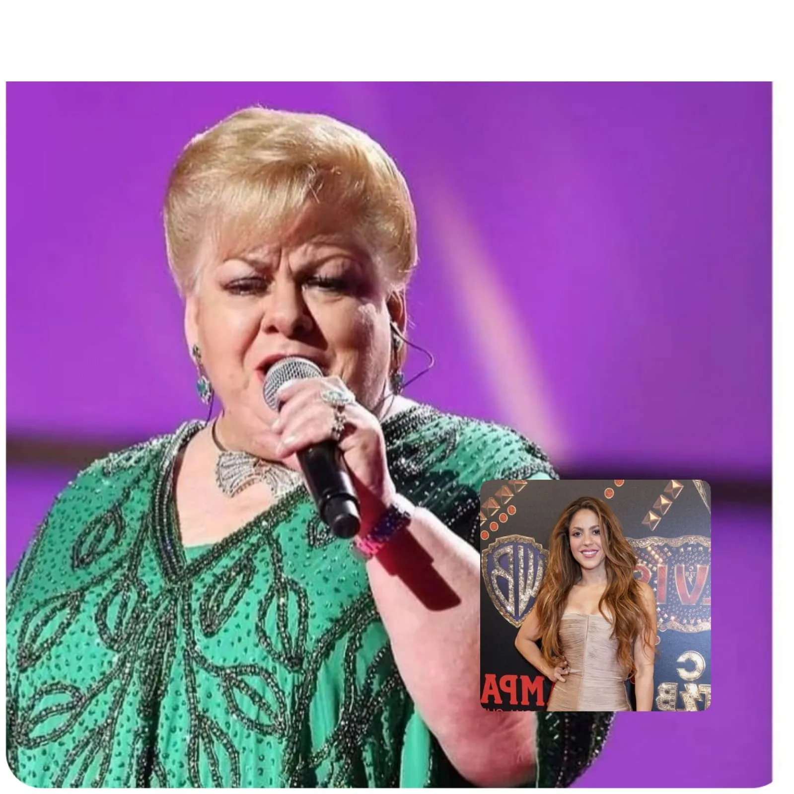 Paquita la del Barrio se une al team Shakira y le manda mensaje tras canción dedicada a Piqué Paquita la del Barrio se une al team Shakira y le manda mensaje tras canción dedicada a Piqué