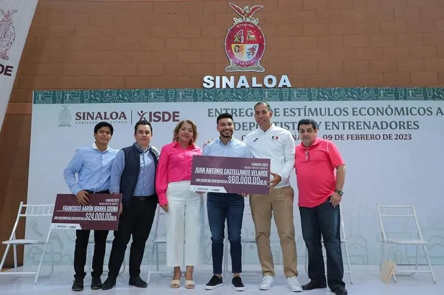 Entrega ISDE estímulos económicos a sinaloenses medallistas nacionales y paranacionales CONADE 2022 Entrega ISDE estímulos económicos a sinaloenses medallistas nacionales y paranacionales CONADE 2022