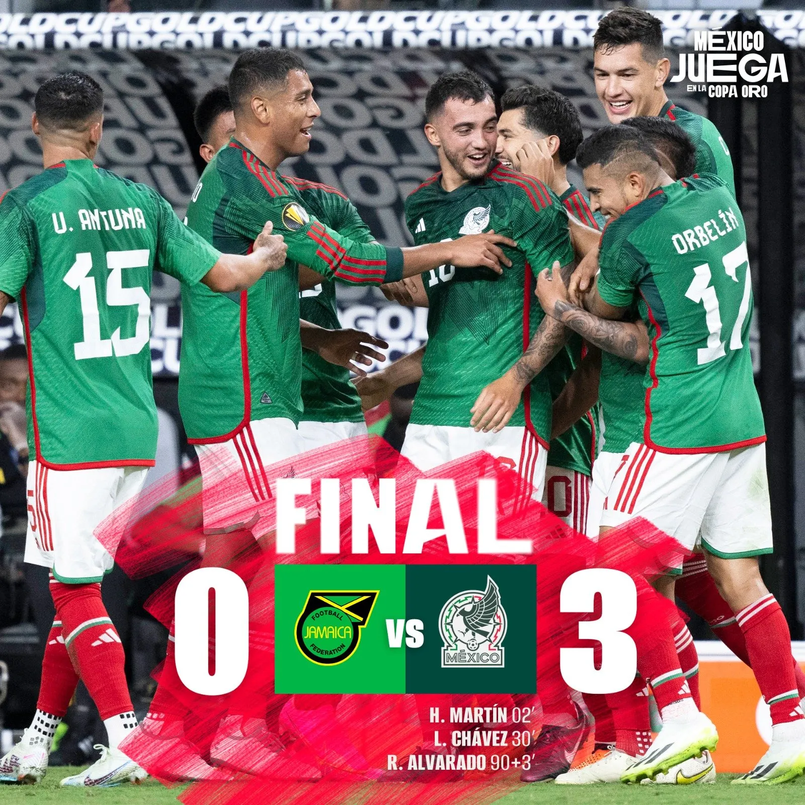 La selección mexicana avanza a la final de la Copa Oro junto a Panama La selección mexicana avanza a la final de la Copa Oro junto a Panama