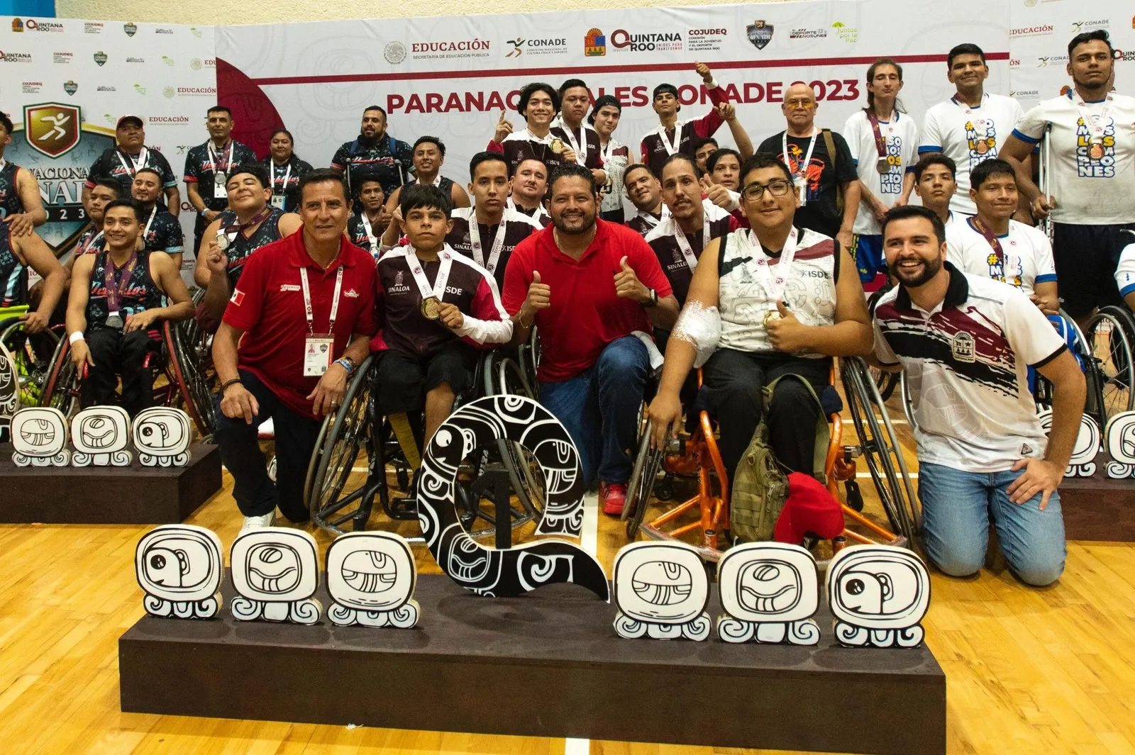 Obtiene Sinaloa la medalla de oro en Baloncesto sobre Silla de Ruedas en los Paranacionales CONADE 2023 Obtiene Sinaloa la medalla de oro en Baloncesto sobre Silla de Ruedas en los Paranacionales CONADE 2023