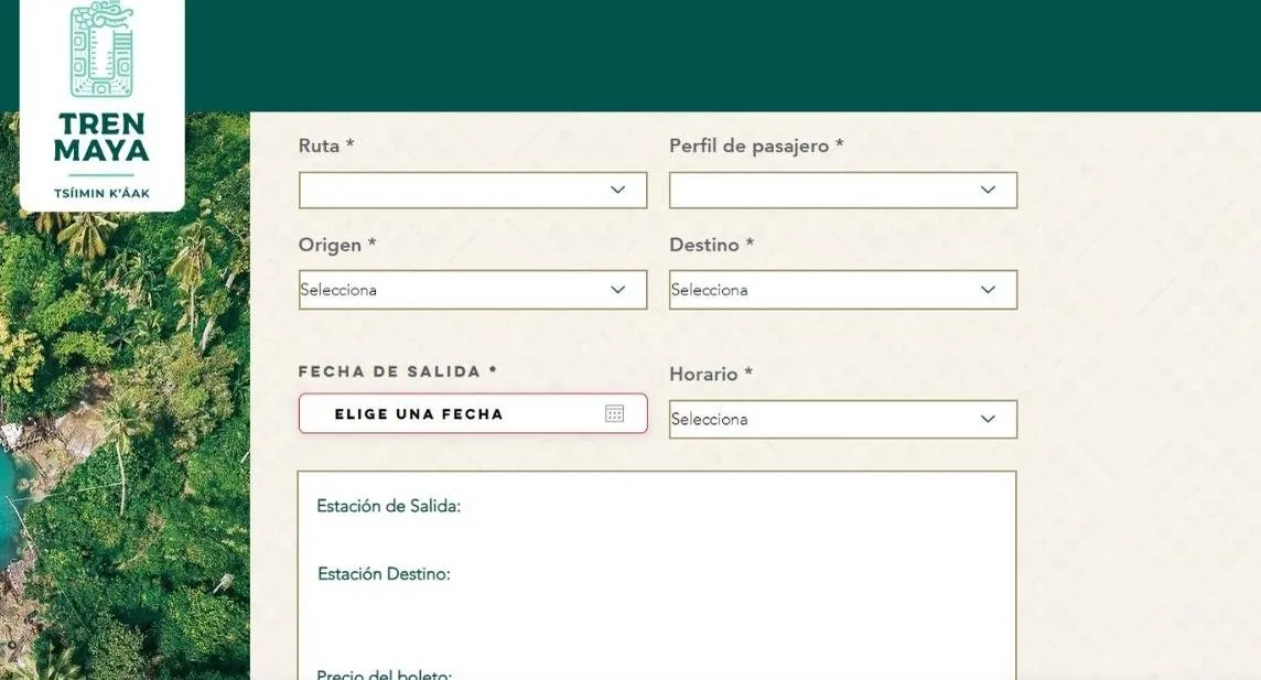 Presentan página oficial de venta de boletos del Tren Maya Presentan página oficial de venta de boletos del Tren Maya