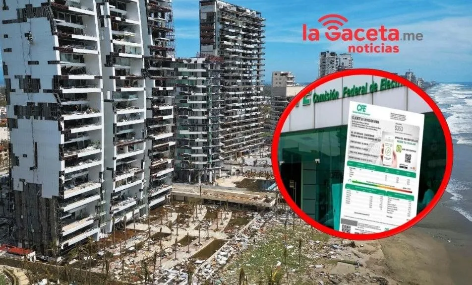 CFE amplía suspensión de pago por dos bimestres más en Acapulco y Coyuca de Benítez CFE amplía suspensión de pago por dos bimestres más en Acapulco y Coyuca de Benítez