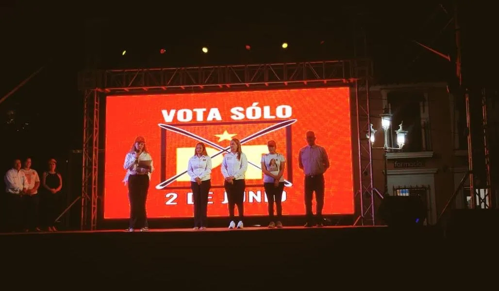 Se vive gran cierre de campaña del PT en San Ignacio Se vive gran cierre de campaña del PT en San Ignacio