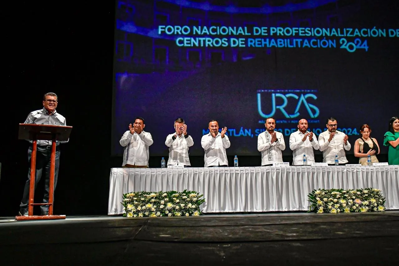 Es Mazatlán sede del Foro Nacional de Profesionalización de Centros de Rehabilitación 2024. Es Mazatlán sede del Foro Nacional de Profesionalización de Centros de Rehabilitación 2024.