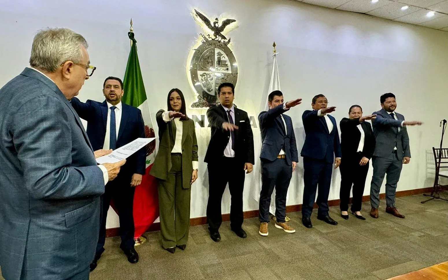 Entrega Rocha Moya nuevos nombramientos en el gabinete estatal Entrega Rocha Moya nuevos nombramientos en el gabinete estatal