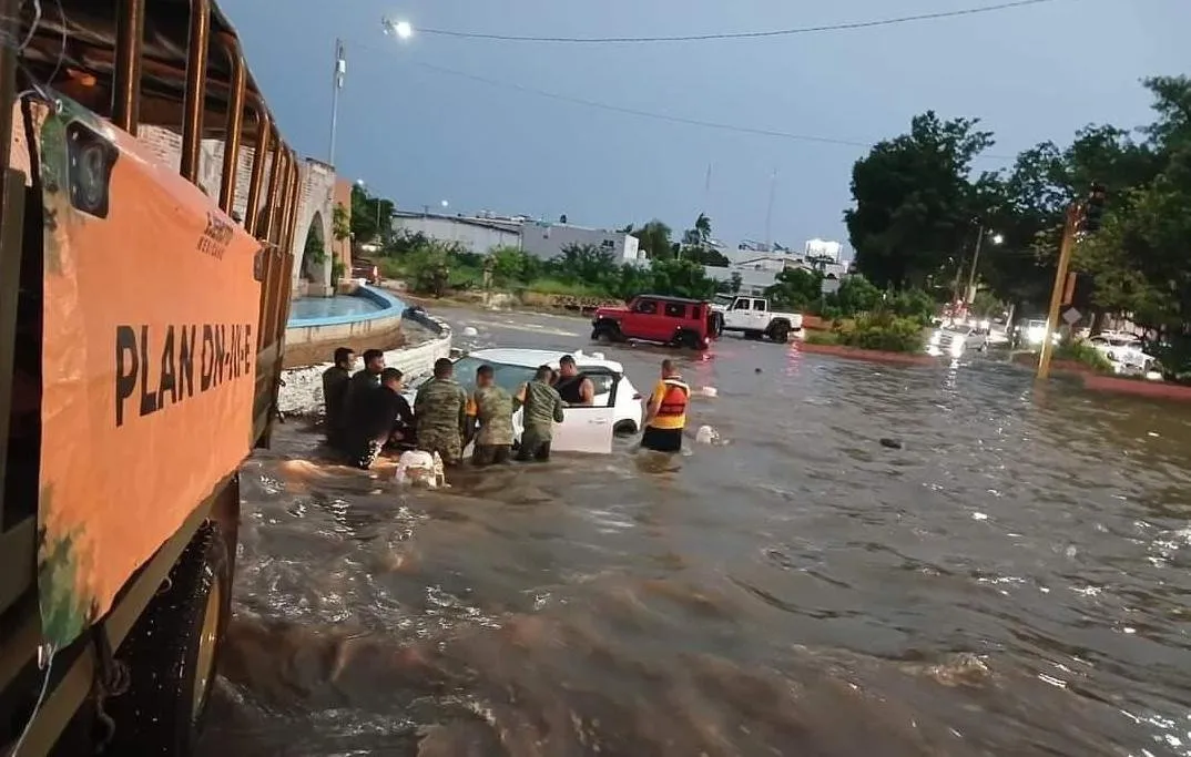Solo daños materiales tras las lluvias de esta tarde: Protección Civil Solo daños materiales tras las lluvias de esta tarde: Protección Civil