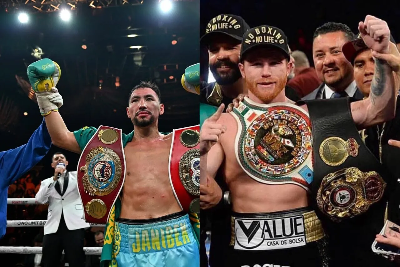 El kazajo Alimkhanuly reta a Saúl “Canelo”y pone en duda su nivel actual El kazajo Alimkhanuly reta a Saúl “Canelo”y pone en duda su nivel actual