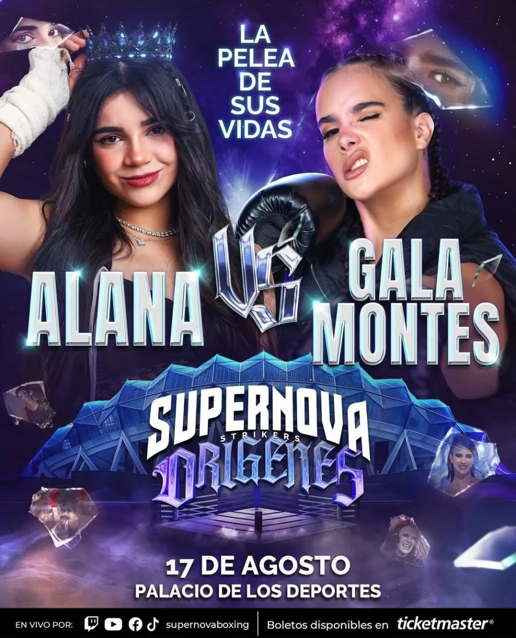 ¿Gala Montes contra Alana Flores? Estas figuras del entretenimiento se enfrentarán en un combate de box ¿Gala Montes contra Alana Flores? Estas figuras del entretenimiento se enfrentarán en un combate de box