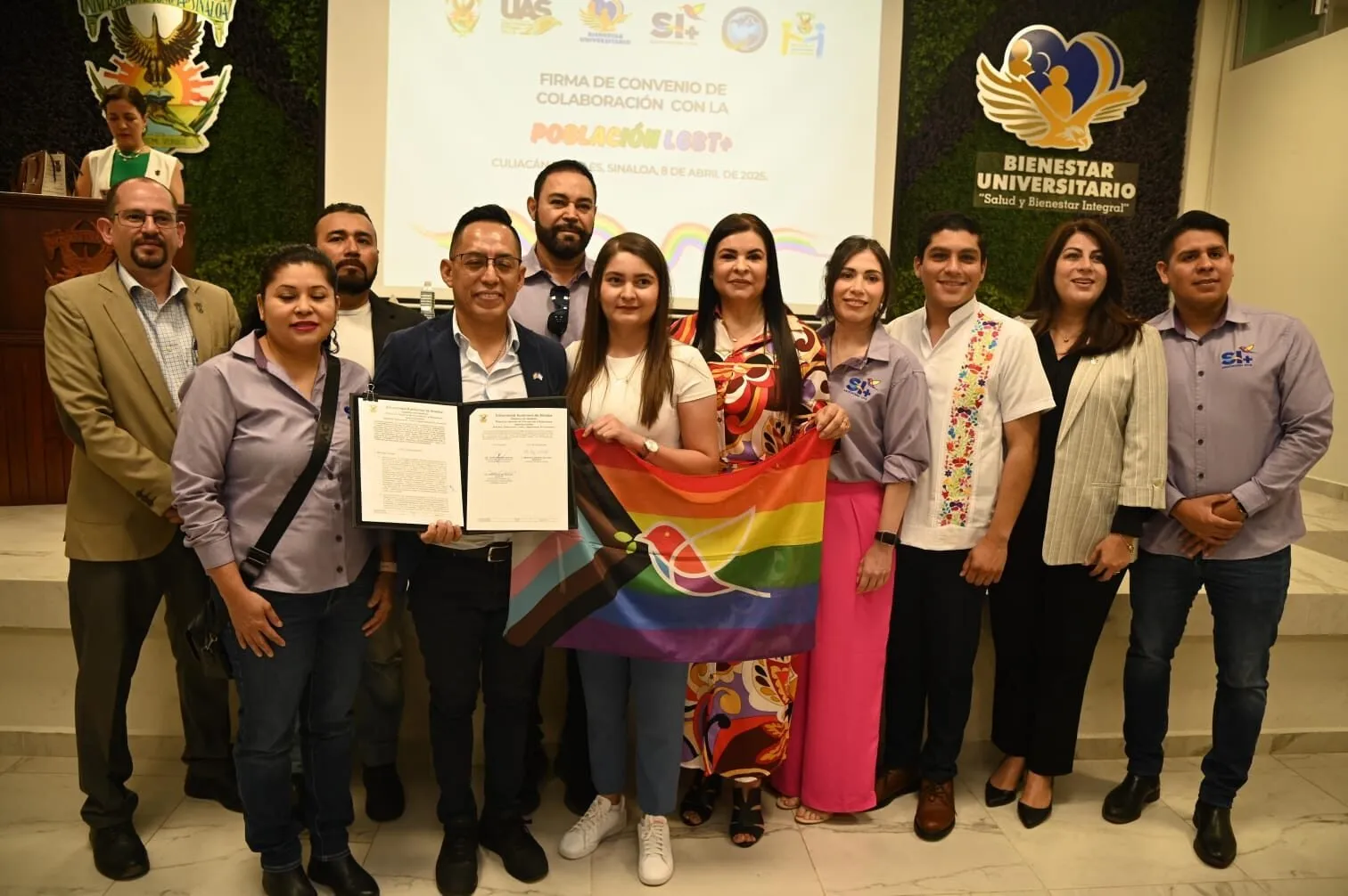 Convenio entre la UAS y Sinaloa Incluyente sumará esfuerzos en el trabajo colaborativo y la sensibilización de la comunidad hacia la inclusión Convenio entre la UAS y Sinaloa Incluyente sumará esfuerzos en el trabajo colaborativo y la sensibilización de la comunidad hacia la inclusión
