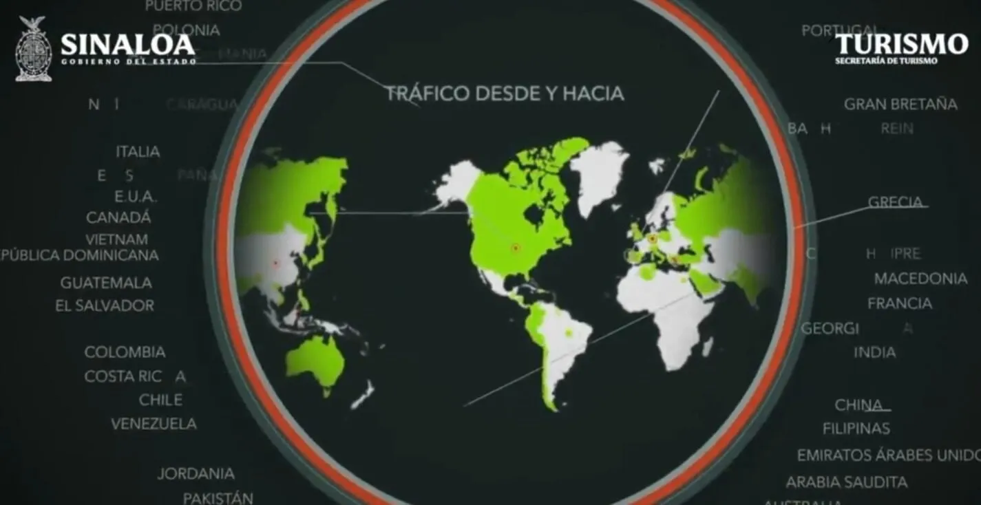 Sinaloa forma parte del Corredor Económico del Norte hacia Estados Unidos, Canadá y Europa Sinaloa forma parte del Corredor Económico del Norte hacia Estados Unidos, Canadá y Europa