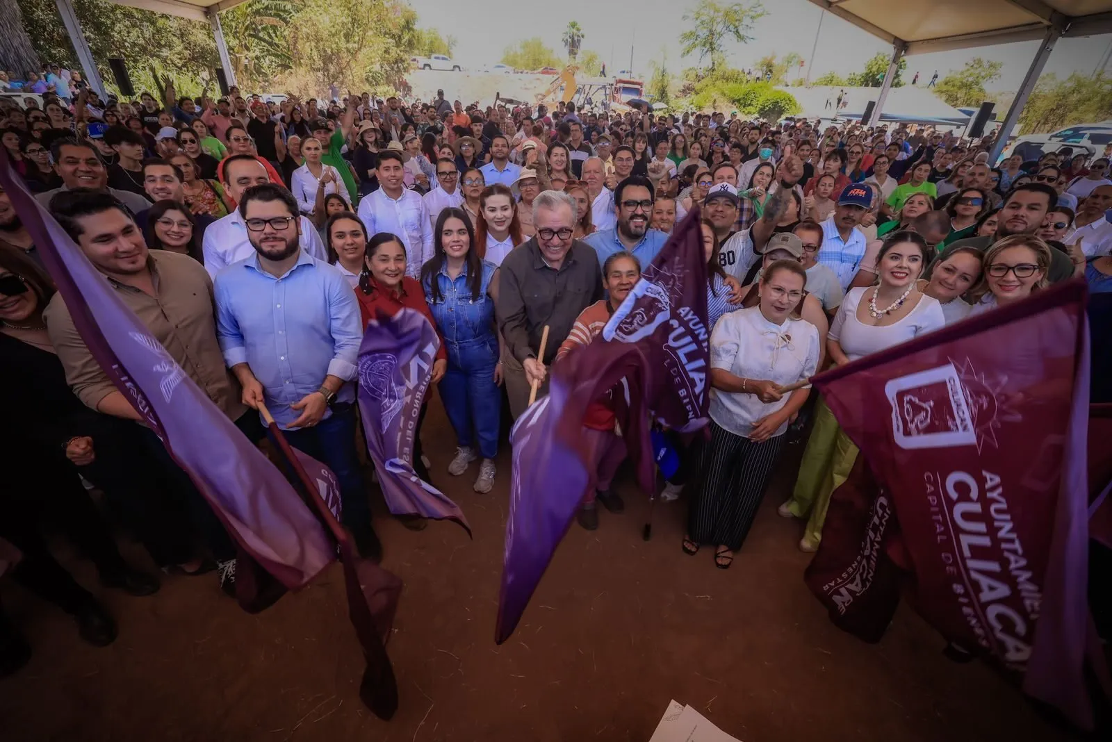 Pone en marcha el gobernador Rocha Moya construcción de planta potabilizadora de 86 mdp para la zona norte de Culiacán Pone en marcha el gobernador Rocha Moya construcción de planta potabilizadora de 86 mdp para la zona norte de Culiacán