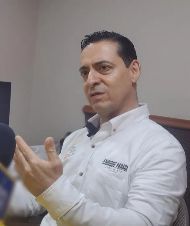 Candidato Enrique Parada asegura que tiene la experiencia y la capacidad para continuar como Juez mixto Candidato Enrique Parada asegura que tiene la experiencia y la capacidad para continuar como Juez mixto