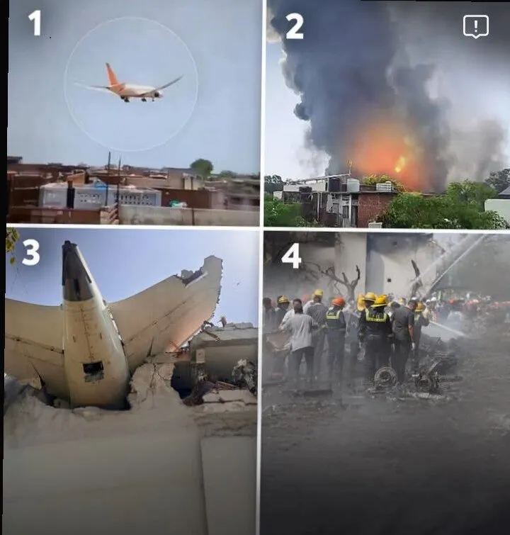 Tragedia y milagro del vuelo AI171 de la India con destino a Londres Tragedia y milagro del vuelo AI171 de la India con destino a Londres