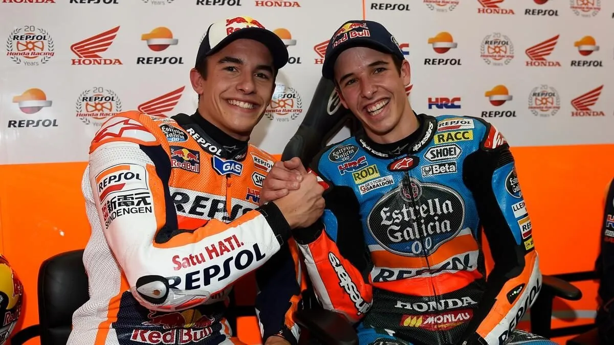 Dos hermanos y el título de campeón mundial de MotoGP Dos hermanos y el título de campeón mundial de MotoGP