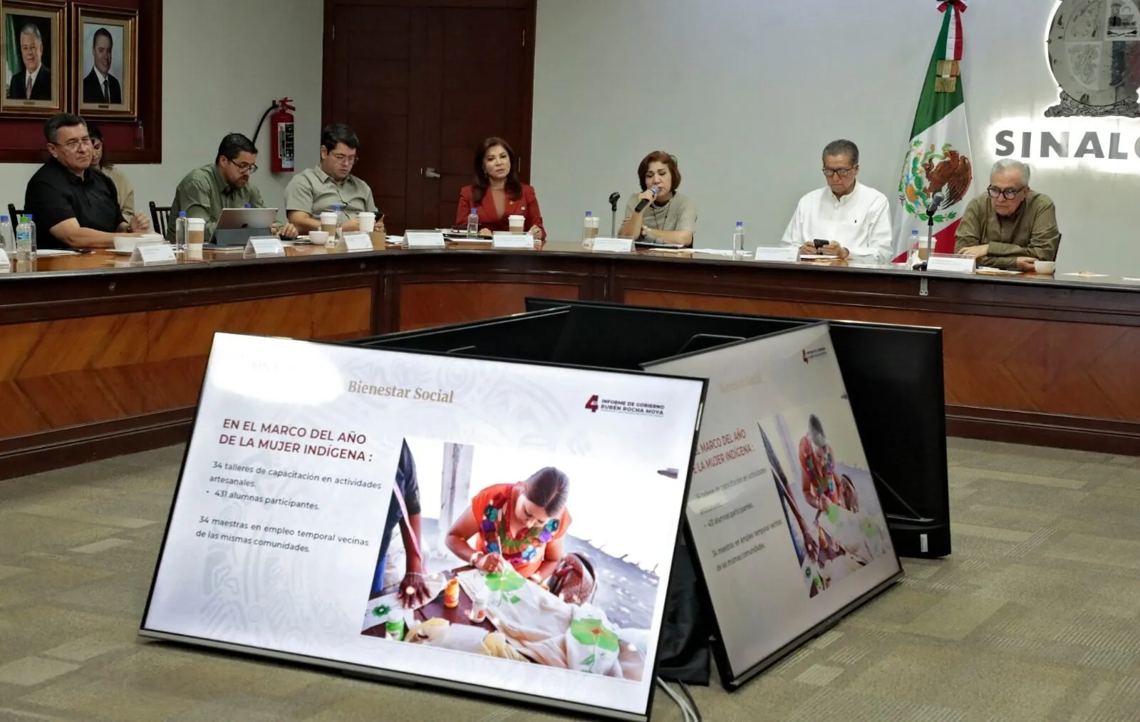 Gobernador Rocha encabeza reunión con gabinete estatal para iniciar la revisión de avances rumbo al 4to. Informe de gobierno Gobernador Rocha encabeza reunión con gabinete estatal para iniciar la revisión de avances rumbo al 4to. Informe de gobierno