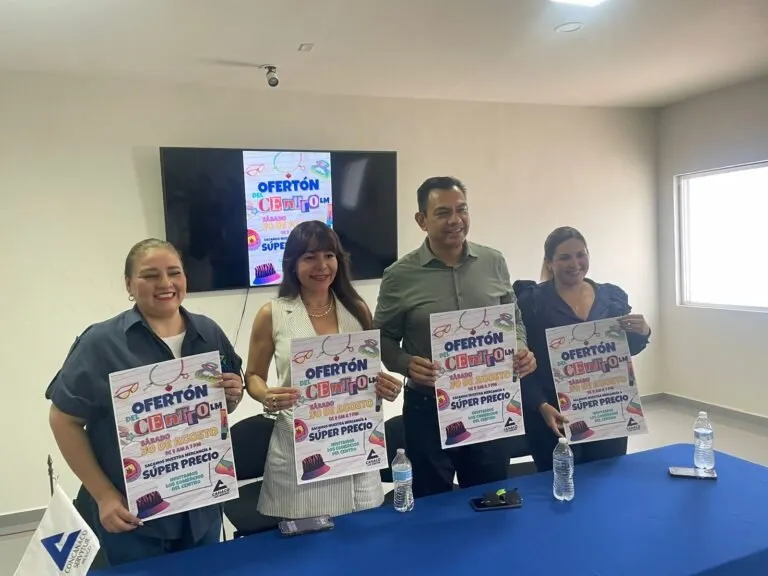 Canaco Los Mochis realizará la primera edición del “Ofertón del Centro LM”, previo al regreso a clases Canaco Los Mochis realizará la primera edición del “Ofertón del Centro LM”, previo al regreso a clases