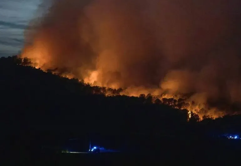 Francia se ve azotada por un incendio forestal que ha acumulado 8,000 hectáreas Francia se ve azotada por un incendio forestal que ha acumulado 8,000 hectáreas