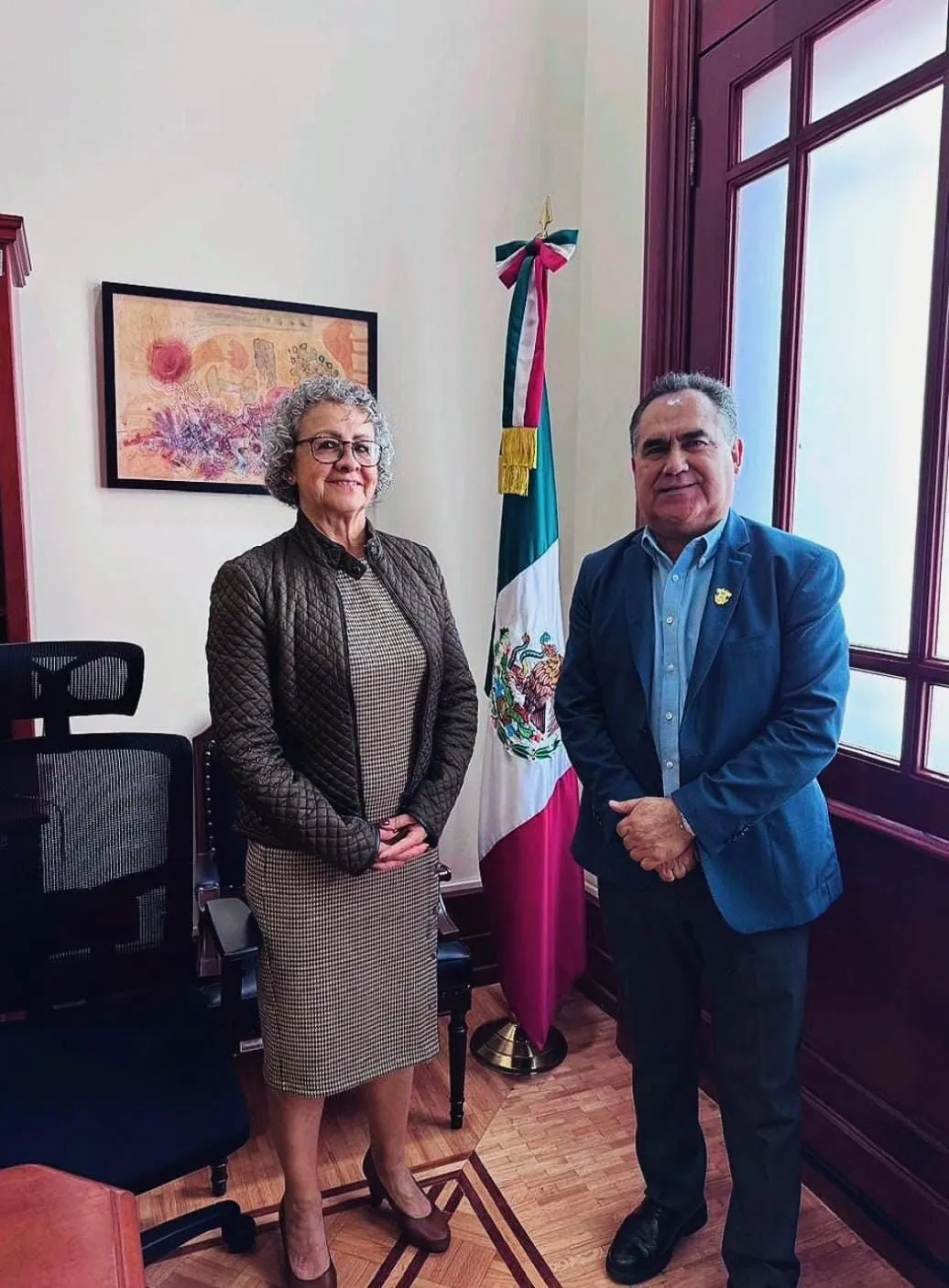 Se reúne el Rector Jesús Madueña con la Subsecretaria de Egresos de la Secretaría de Hacienda Federal; presentó la propuesta de Plan de Reingeniería Integral y la solicitud de apoyo financiero Se reúne el Rector Jesús Madueña con la Subsecretaria de Egresos de la Secretaría de Hacienda Federal; presentó la propuesta de Plan de Reingeniería Integral y la solicitud de apoyo financiero