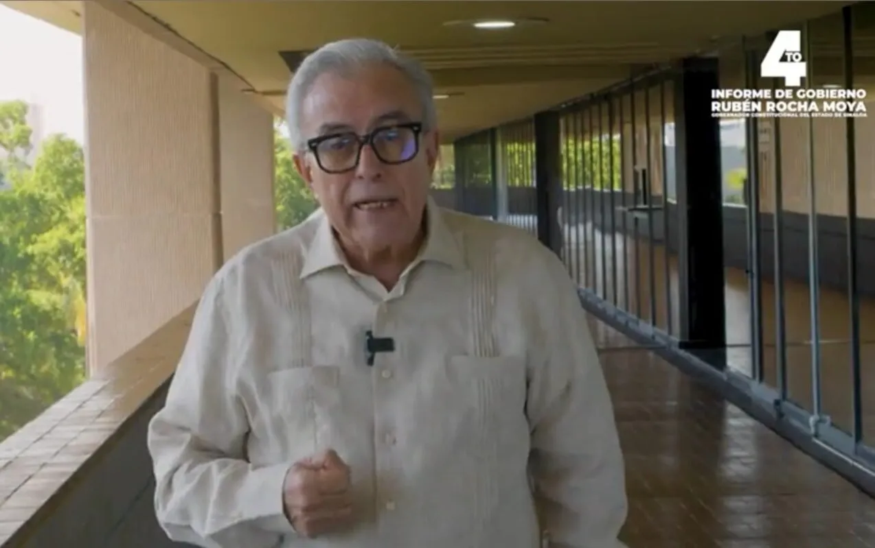 El gobernador Rubén Rocha Moya se alista para su cuarto informe El gobernador Rubén Rocha Moya se alista para su cuarto informe