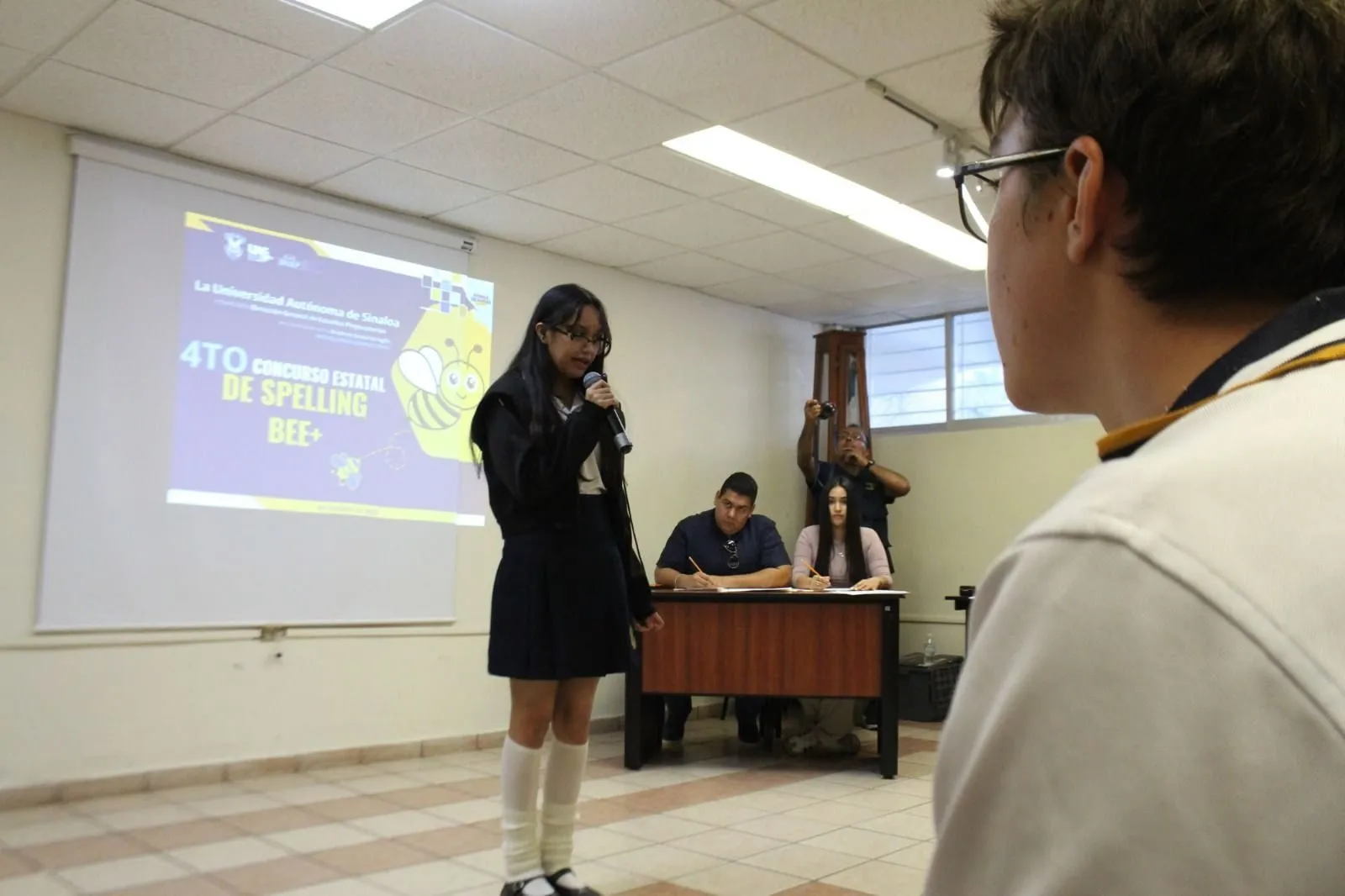 Realiza la UAS la etapa regional del cuarto Concurso Spelling Bee+ del Bachillerato, para fortalecer competencias en el idioma inglés Realiza la UAS la etapa regional del cuarto Concurso Spelling Bee+ del Bachillerato, para fortalecer competencias en el idioma inglés