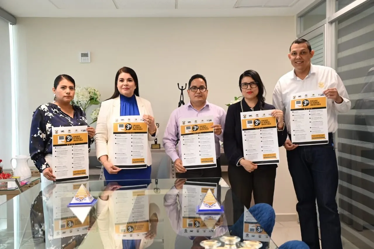 ¡Voces que construyeron historia! La UAS busca recuperar la memoria institucional y lanza la convocatoria para el 3er. Concurso de Crónicas Universitarias, dirigida a jubilados ¡Voces que construyeron historia! La UAS busca recuperar la memoria institucional y lanza la convocatoria para el 3er. Concurso de Crónicas Universitarias, dirigida a jubilados