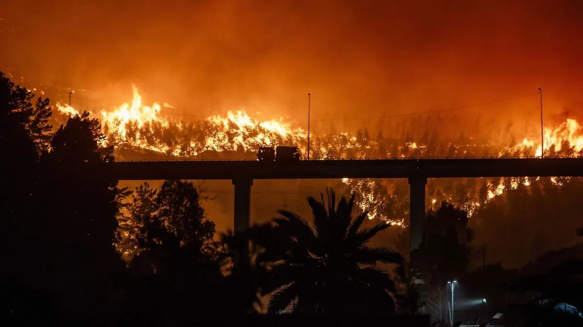 Incendios en el sur de Chile dejan 20 muertos y arrasan miles de hectáreas Incendios en el sur de Chile dejan 20 muertos y arrasan miles de hectáreas
