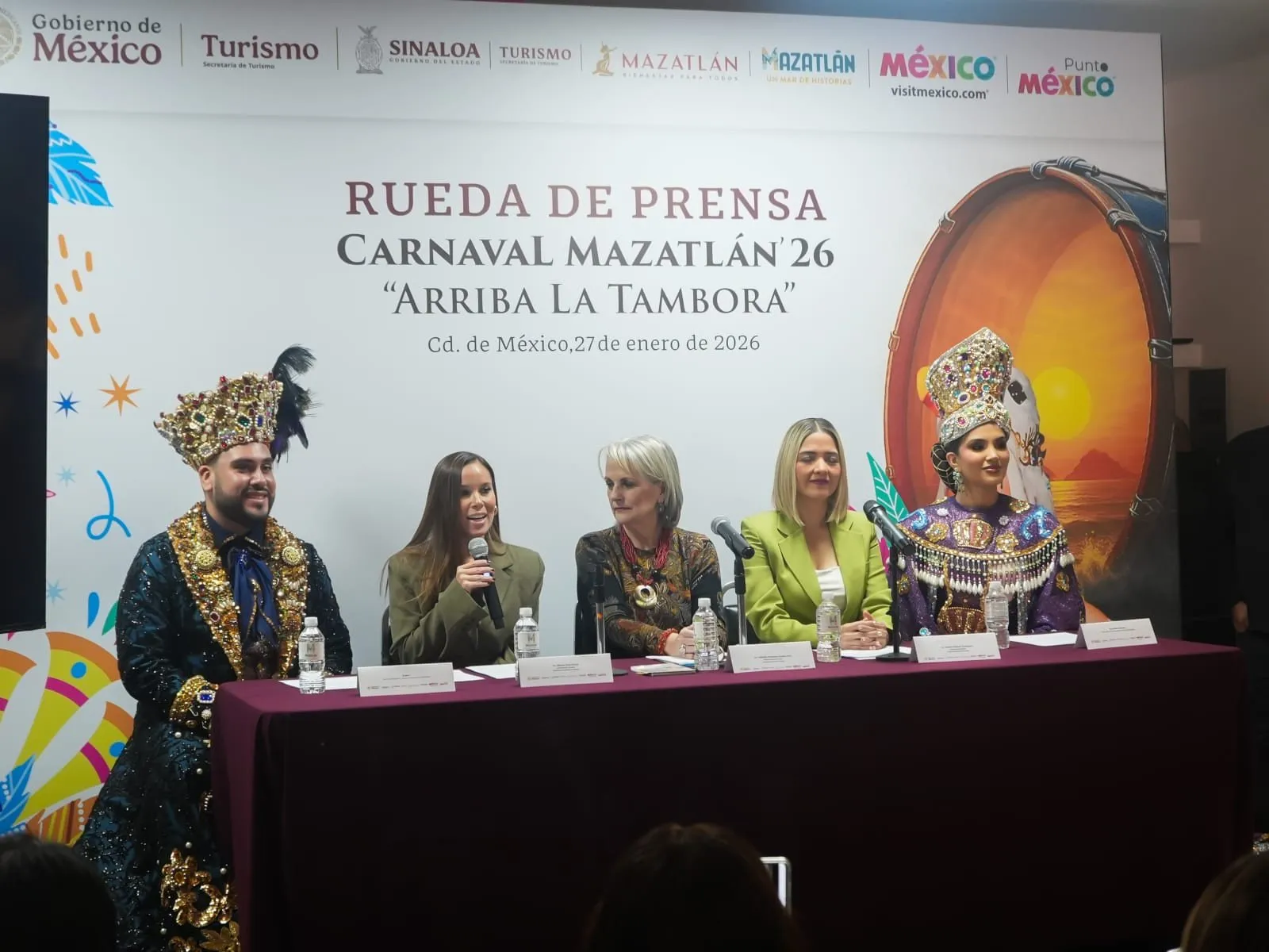 Promociona Sectur el Carnaval de Mazatlán en la CDMX Promociona Sectur el Carnaval de Mazatlán en la CDMX