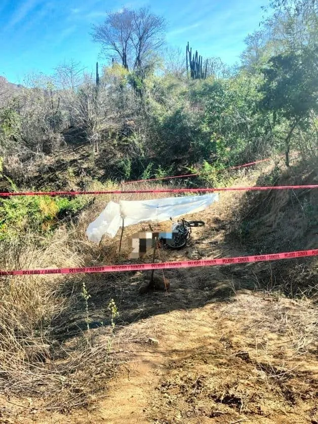 Localizan a un hombre joven muerto en una brecha en la sierra de Choix Localizan a un hombre joven muerto en una brecha en la sierra de Choix
