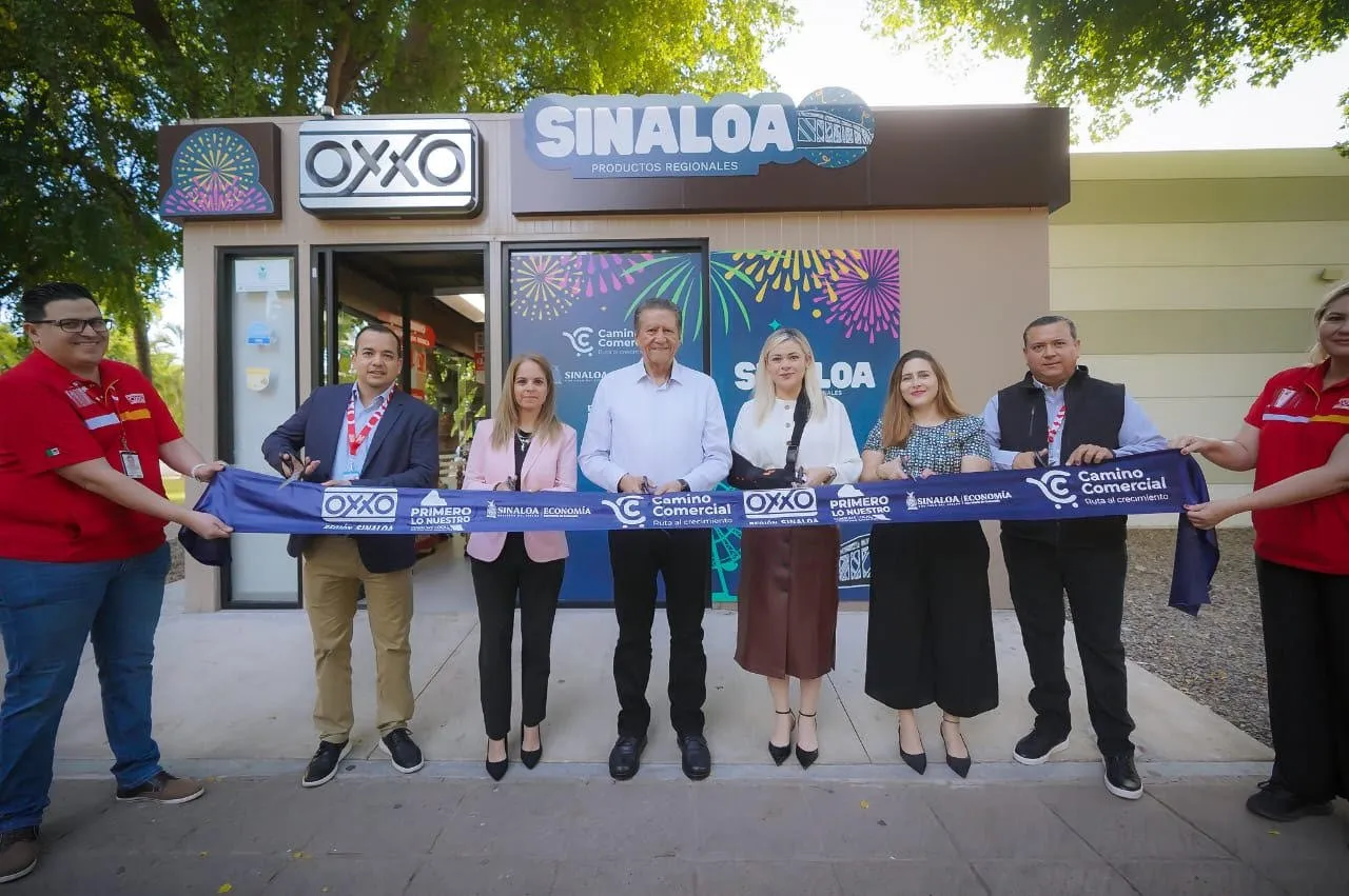 Gobierno de Sinaloa impulsa productos locales con “Exhibidor Camino Comercial” en tiendas OXXO Gobierno de Sinaloa impulsa productos locales con “Exhibidor Camino Comercial” en tiendas OXXO