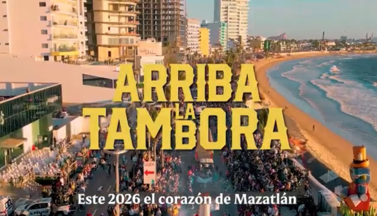 ¡Arriba la tambora! Ya todo listo para el Carnaval Internacional Mazatlán 2026 ¡Arriba la tambora! Ya todo listo para el Carnaval Internacional Mazatlán 2026