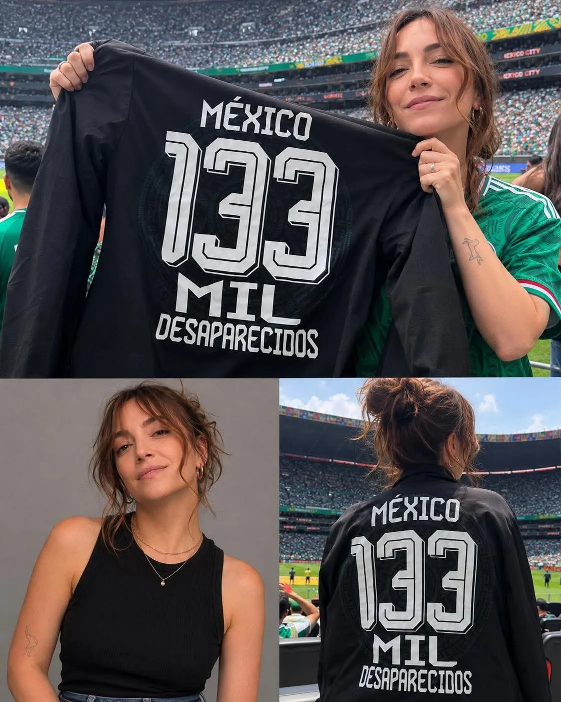 Mas de 133 mil ausentes: Regina Blandón “congela” el estadio y vuelve a poner en la cancha a las madres buscadoras Mas de 133 mil ausentes: Regina Blandón “congela” el estadio y vuelve a poner en la cancha a las madres buscadoras
