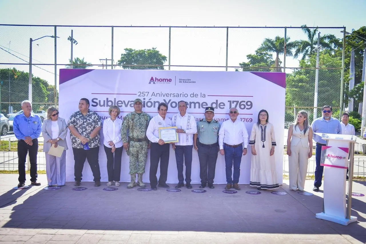 Conmemoran por primera vez en Ahome acto cívico de la Sublevación Yoreme de 1769 Conmemoran por primera vez en Ahome acto cívico de la Sublevación Yoreme de 1769