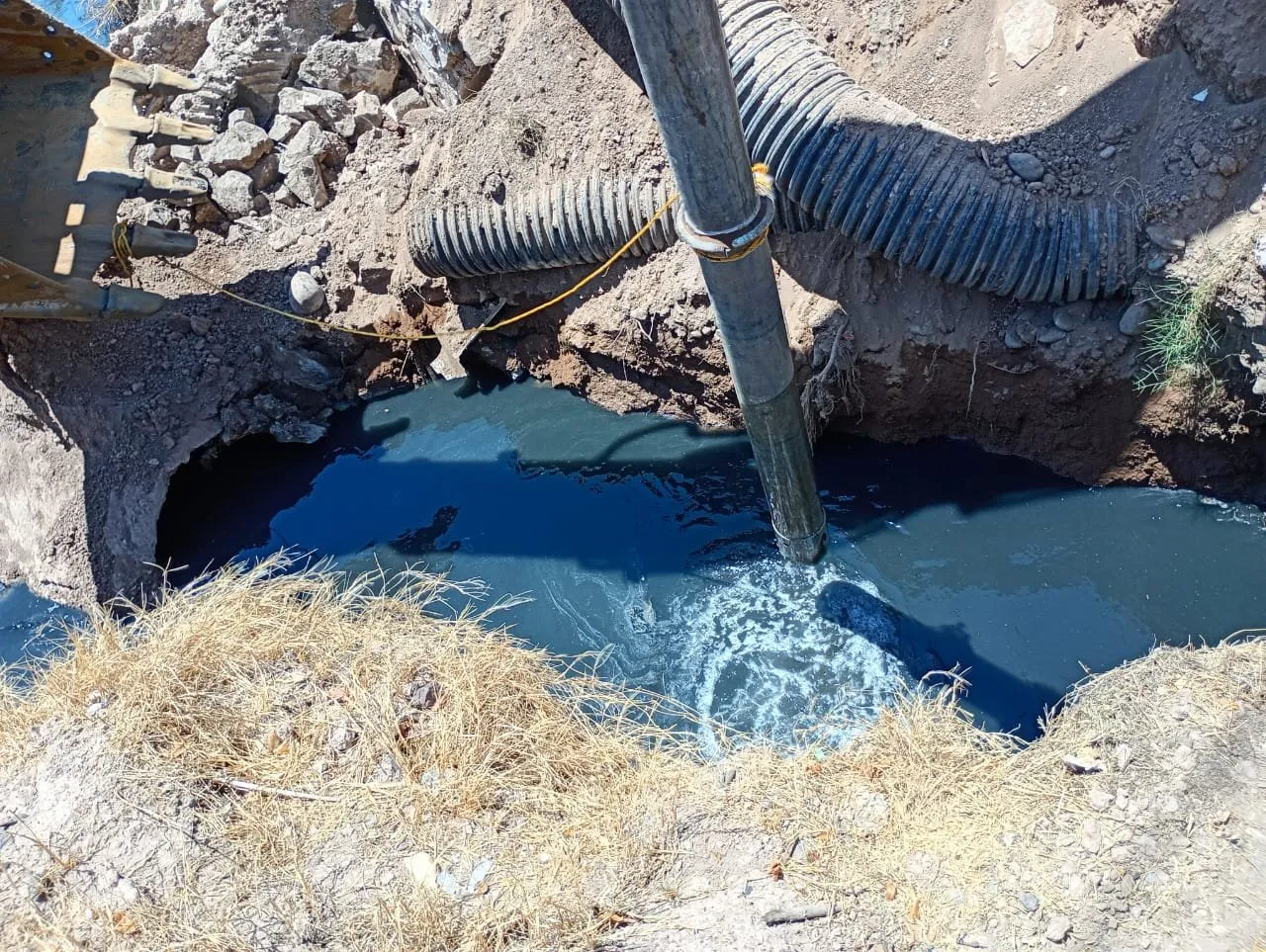JAPAMA concluye interconexión del colector Mochicahui para mejorar drenaje en Los Mochis JAPAMA concluye interconexión del colector Mochicahui para mejorar drenaje en Los Mochis