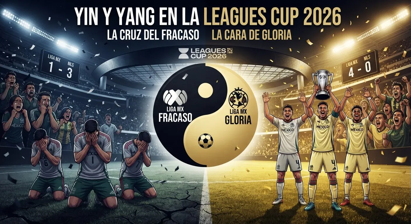 Yin y Yang en la Leagues Cup 2026: La cara de gloria y la cruz del fracaso para los equipos de la Liga MX Yin y Yang en la Leagues Cup 2026: La cara de gloria y la cruz del fracaso para los equipos de la Liga MX