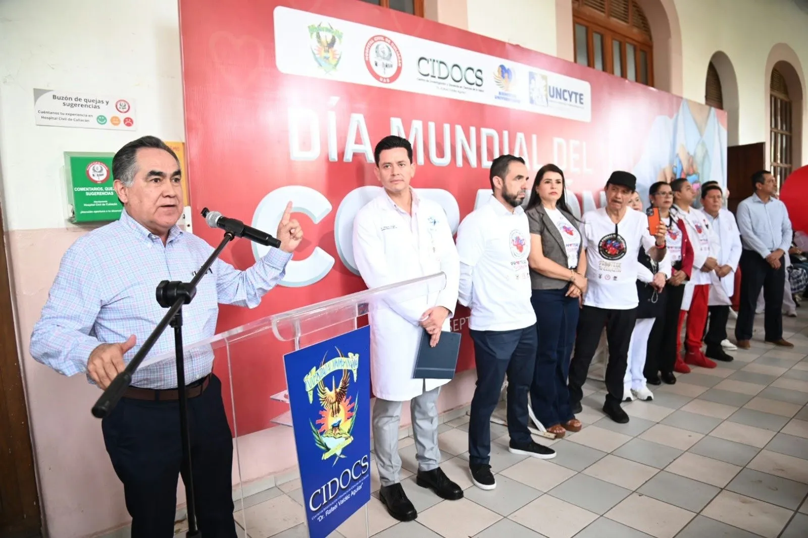 Encabeza el Rector Jesús Madueña la Jornada Médica de Cardiología en el CIDOCS y refrenda el compromiso de la UAS con la salud de los sinaloenses Encabeza el Rector Jesús Madueña la Jornada Médica de Cardiología en el CIDOCS y refrenda el compromiso de la UAS con la salud de los sinaloenses
