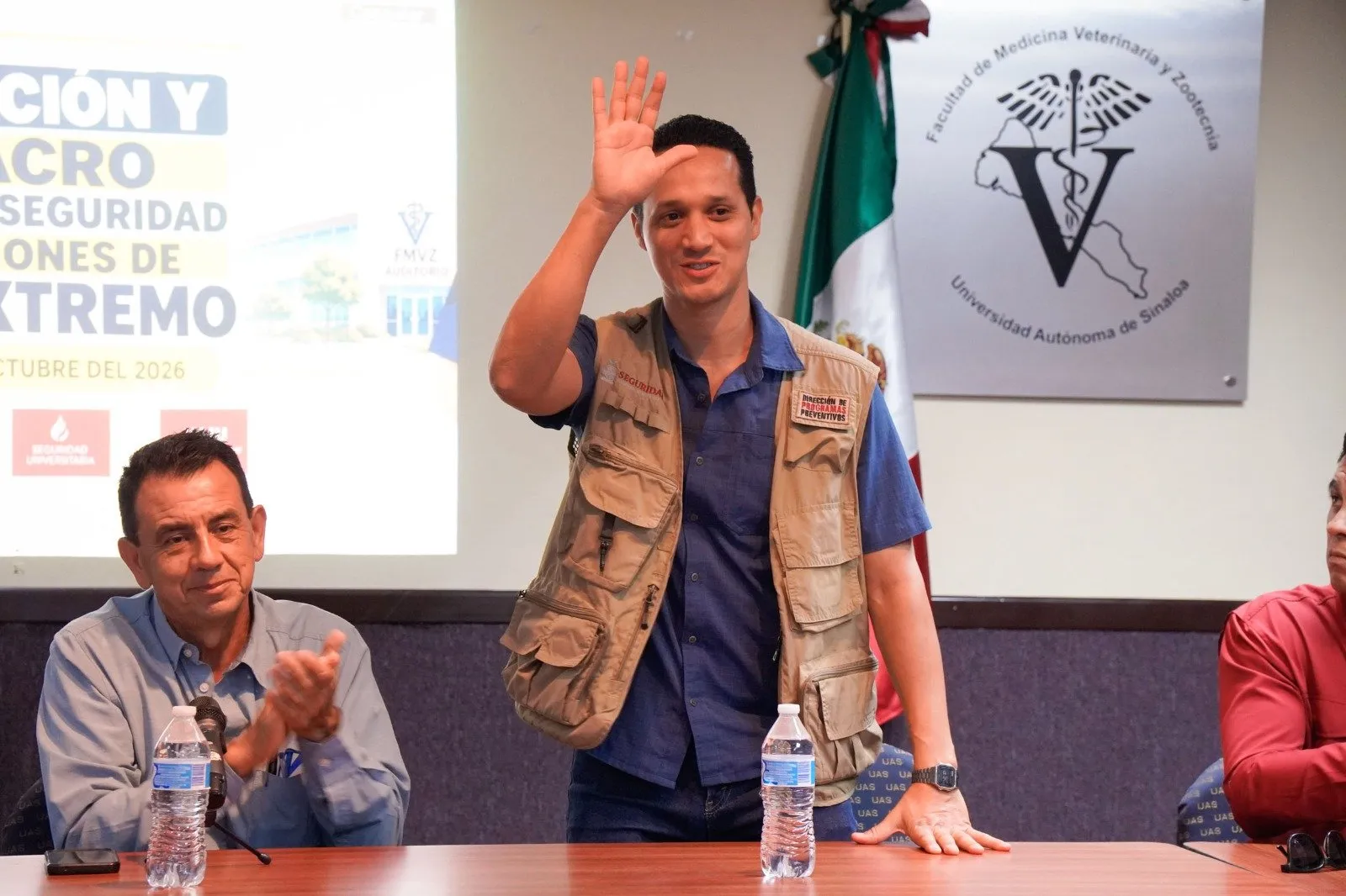 ¡Alianza estratégica! Cultura de la prevención en la UAS: capacitan a la Facultad de Medicina Veterinaria y Zootecnia en el manejo de crisis e inseguridad ¡Alianza estratégica! Cultura de la prevención en la UAS: capacitan a la Facultad de Medicina Veterinaria y Zootecnia en el manejo de crisis e inseguridad