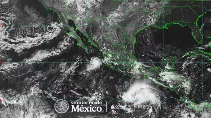 Doble amenaza en el Pacífico: “Simón” baja a categoría 1 frente a Islas Marías mientras la tormenta “Trudy” gana fuerza en el sur Doble amenaza en el Pacífico: “Simón” baja a categoría 1 frente a Islas Marías mientras la tormenta “Trudy” gana fuerza en el sur