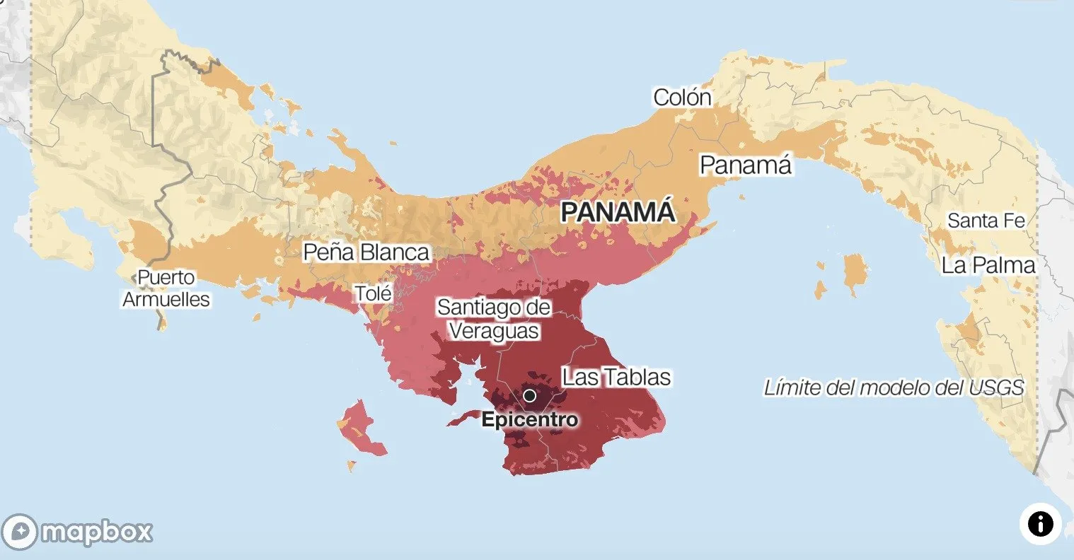 Alarma en Centroamérica: Terremoto de magnitud 7.7 sacude Panamá, activa alerta de tsunami y provoca evacuaciones masivas Alarma en Centroamérica: Terremoto de magnitud 7.7 sacude Panamá, activa alerta de tsunami y provoca evacuaciones masivas